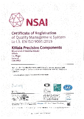 Killala ISO Cert